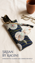 Stylish Handmade Pouch for Glasses & Essentials